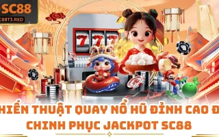 Chiến Thuật Quay Nổ Hũ Đỉnh Cao Để Chinh Phục Jackpot SC88